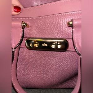 Pink coach purse